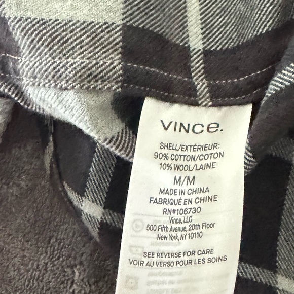 Vince button down.   Very comfortable material (as with all Vince clothing). - Picture 2 of 3